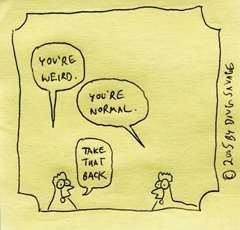 Normal People VS Weird People